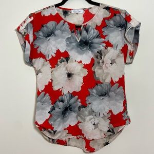 Calvin Klein Floral Blouse